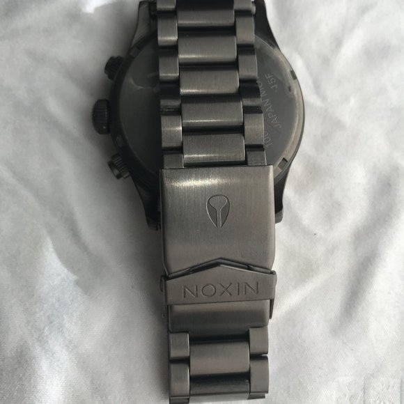 Nixon Sentry Chronograph Gunmetal Watch - Picture 6 of 10